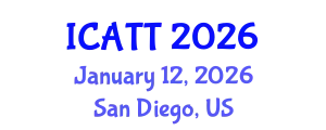 International Conference on Addiction Treatment and Therapy (ICATT) January 12, 2026 - San Diego, United States