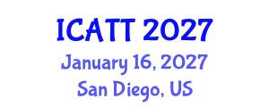 International Conference on Addiction Treatment and Therapy (ICATT) January 16, 2027 - San Diego, United States