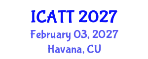 International Conference on Addiction Treatment and Therapy (ICATT) February 03, 2027 - Havana, Cuba