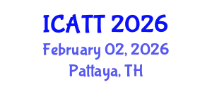 International Conference on Addiction Treatment and Therapy (ICATT) February 02, 2026 - Pattaya, Thailand