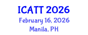 International Conference on Addiction Treatment and Therapy (ICATT) February 16, 2026 - Manila, Philippines