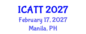 International Conference on Addiction Treatment and Therapy (ICATT) February 17, 2027 - Manila, Philippines