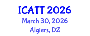International Conference on Addiction Treatment and Therapy (ICATT) March 30, 2026 - Algiers, Algeria