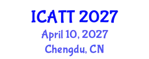 International Conference on Addiction Treatment and Therapy (ICATT) April 10, 2027 - Chengdu, China