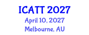 International Conference on Addiction Treatment and Therapy (ICATT) April 10, 2027 - Melbourne, Australia
