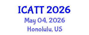 International Conference on Addiction Treatment and Therapy (ICATT) May 04, 2026 - Honolulu, United States