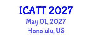 International Conference on Addiction Treatment and Therapy (ICATT) May 01, 2027 - Honolulu, United States