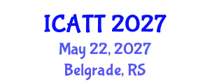 International Conference on Addiction Treatment and Therapy (ICATT) May 22, 2027 - Belgrade, Serbia