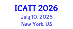 International Conference on Addiction Treatment and Therapy (ICATT) July 10, 2026 - New York, United States
