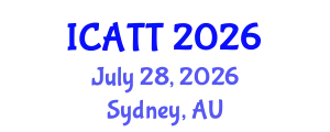 International Conference on Addiction Treatment and Therapy (ICATT) July 28, 2026 - Sydney, Australia