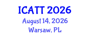 International Conference on Addiction Treatment and Therapy (ICATT) August 14, 2026 - Warsaw, Poland