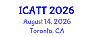 International Conference on Addiction Treatment and Therapy (ICATT) August 14, 2026 - Toronto, Canada