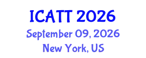 International Conference on Addiction Treatment and Therapy (ICATT) September 09, 2026 - New York, United States