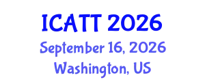 International Conference on Addiction Treatment and Therapy (ICATT) September 16, 2026 - Washington, United States