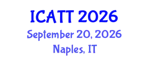 International Conference on Addiction Treatment and Therapy (ICATT) September 20, 2026 - Naples, Italy