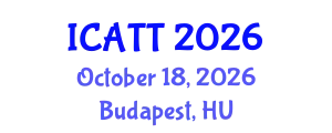 International Conference on Addiction Treatment and Therapy (ICATT) October 18, 2026 - Budapest, Hungary
