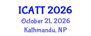 International Conference on Addiction Treatment and Therapy (ICATT) October 21, 2026 - Kathmandu, Nepal