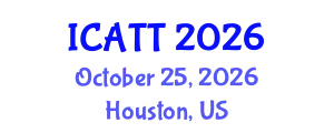 International Conference on Addiction Treatment and Therapy (ICATT) October 25, 2026 - Houston, United States