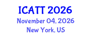 International Conference on Addiction Treatment and Therapy (ICATT) November 04, 2026 - New York, United States
