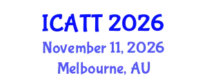 International Conference on Addiction Treatment and Therapy (ICATT) November 11, 2026 - Melbourne, Australia