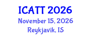 International Conference on Addiction Treatment and Therapy (ICATT) November 15, 2026 - Reykjavik, Iceland