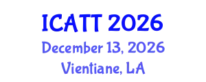International Conference on Addiction Treatment and Therapy (ICATT) December 13, 2026 - Vientiane, Laos