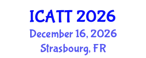 International Conference on Addiction Treatment and Therapy (ICATT) December 16, 2026 - Strasbourg, France