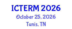 International Conference on Tissue Engineering and Regenerative Medicine (ICTERM) October 25, 2026 - Tunis, Tunisia