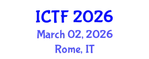 International Conference on Textiles and Fashion (ICTF) March 02, 2026 - Rome, Italy