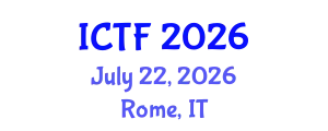 International Conference on Textiles and Fashion (ICTF) July 22, 2026 - Rome, Italy