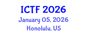 International Conference on Textiles and Fashion (ICTF) January 05, 2026 - Honolulu, United States
