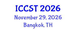 International Conference on Cancer Science and Therapy (ICCST) November 29, 2026 - Bangkok, Thailand
