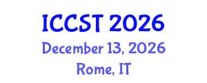 International Conference on Cancer Science and Therapy (ICCST) December 13, 2026 - Rome, Italy