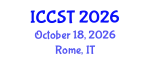 International Conference on Cancer Science and Therapy (ICCST) October 18, 2026 - Rome, Italy