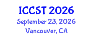 International Conference on Cancer Science and Therapy (ICCST) September 23, 2026 - Vancouver, Canada