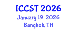 International Conference on Cancer Science and Therapy (ICCST) January 19, 2026 - Bangkok, Thailand