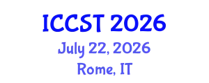 International Conference on Cancer Science and Therapy (ICCST) July 22, 2026 - Rome, Italy