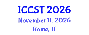 International Conference on Cancer Science and Therapy (ICCST) November 11, 2026 - Rome, Italy