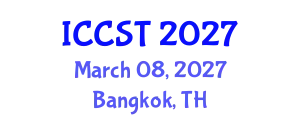 International Conference on Cancer Science and Therapy (ICCST) March 08, 2027 - Bangkok, Thailand