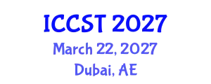 International Conference on Cancer Science and Therapy (ICCST) March 22, 2027 - Dubai, United Arab Emirates