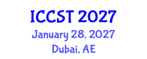 International Conference on Cancer Science and Therapy (ICCST) January 28, 2027 - Dubai, United Arab Emirates