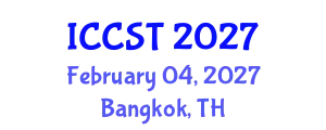 International Conference on Cancer Science and Therapy (ICCST) February 04, 2027 - Bangkok, Thailand