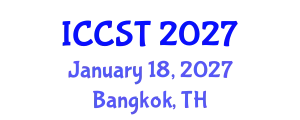 International Conference on Cancer Science and Therapy (ICCST) January 18, 2027 - Bangkok, Thailand