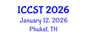 International Conference on Cancer Science and Therapy (ICCST) January 12, 2026 - Phuket, Thailand