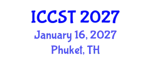 International Conference on Cancer Science and Therapy (ICCST) January 16, 2027 - Phuket, Thailand