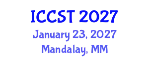 International Conference on Cancer Science and Therapy (ICCST) January 23, 2027 - Mandalay, Myanmar