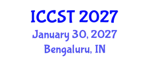 International Conference on Cancer Science and Therapy (ICCST) January 30, 2027 - Bengaluru, India