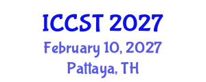 International Conference on Cancer Science and Therapy (ICCST) February 10, 2027 - Pattaya, Thailand