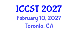 International Conference on Cancer Science and Therapy (ICCST) February 10, 2027 - Toronto, Canada