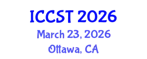 International Conference on Cancer Science and Therapy (ICCST) March 23, 2026 - Ottawa, Canada